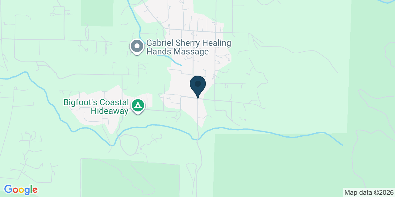 Map showing Mendocino County, CA