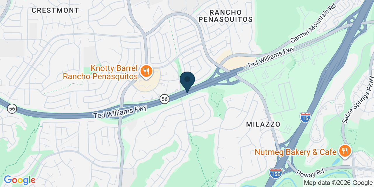 Map showing San Diego, San Diego County, CA