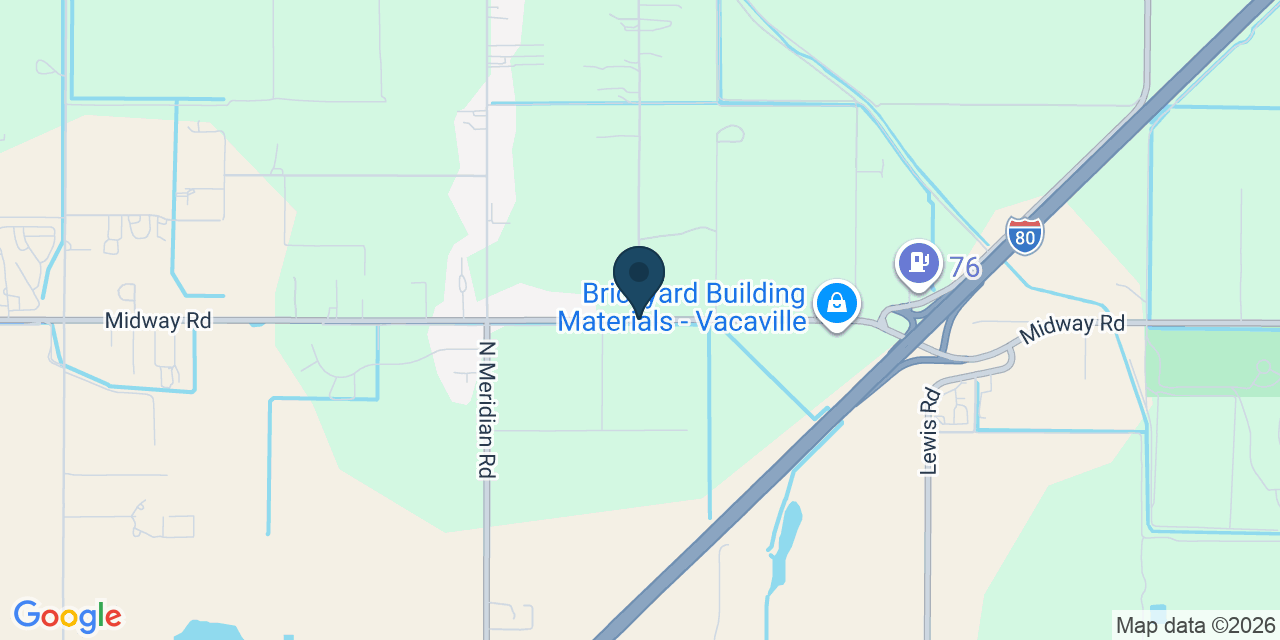 Map showing Hartley, Solano County, CA