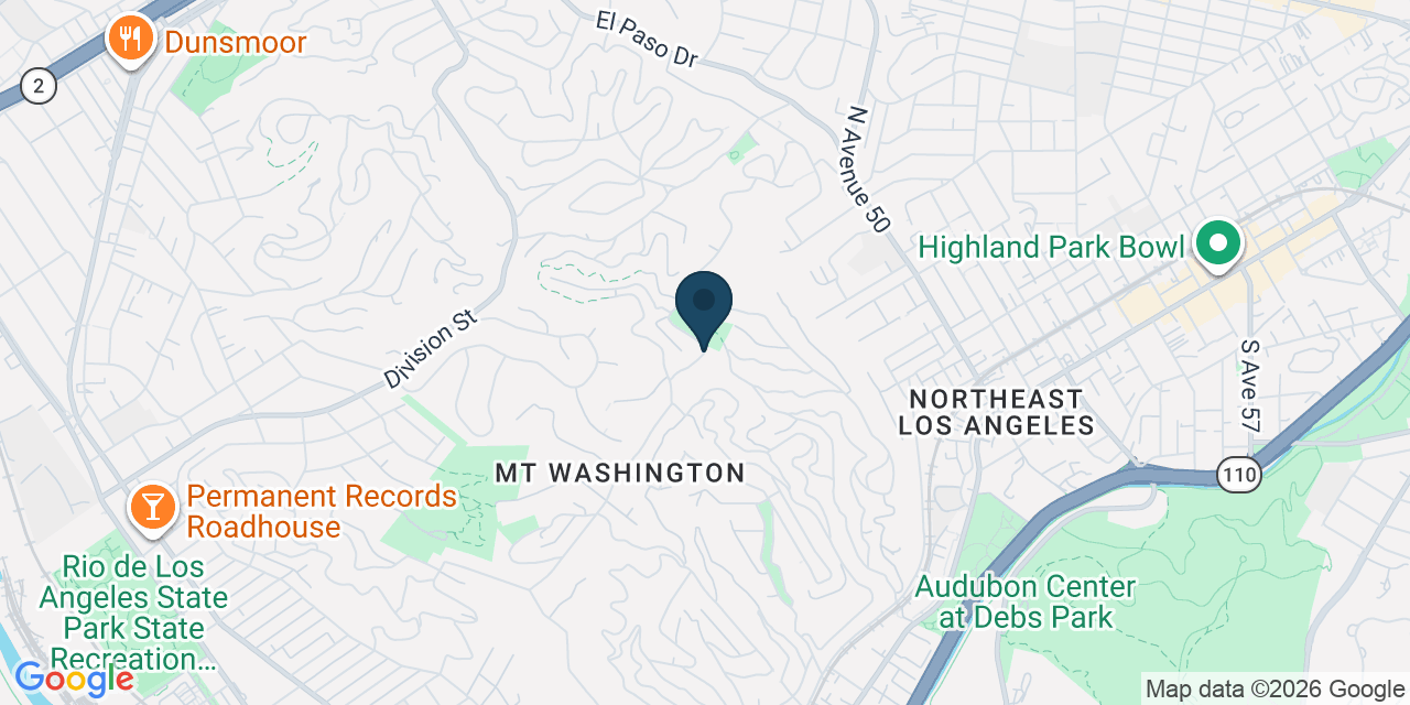 Map showing Los Angeles, Los Angeles County, CA