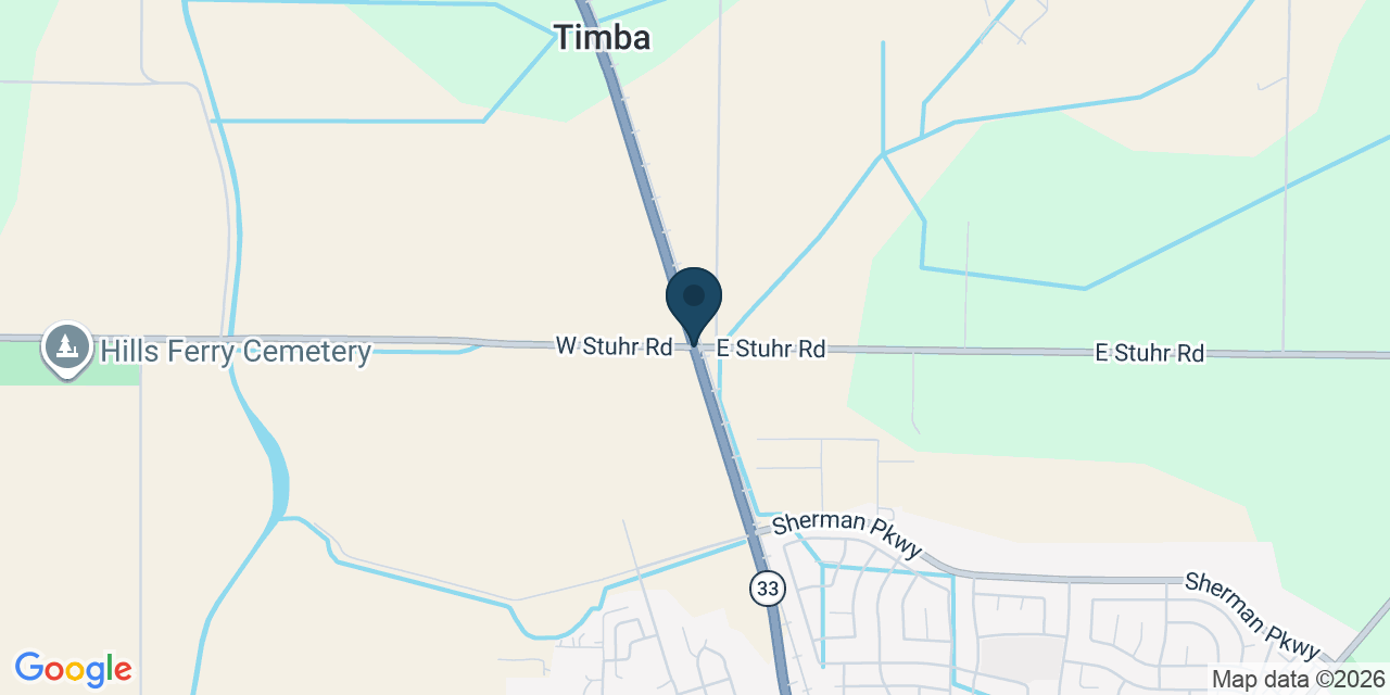 Map showing Stanislaus County, CA