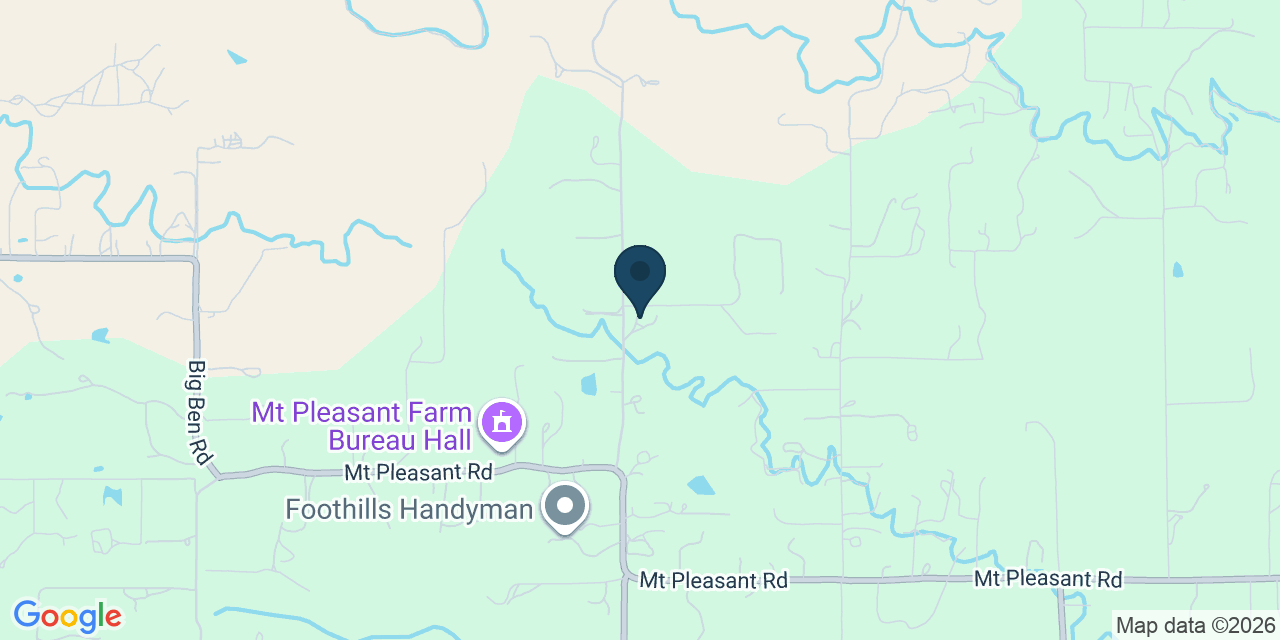 Map showing Lincoln, Placer County, CA