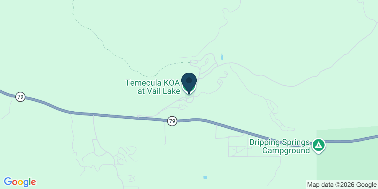 Map showing Temecula, Riverside County, CA