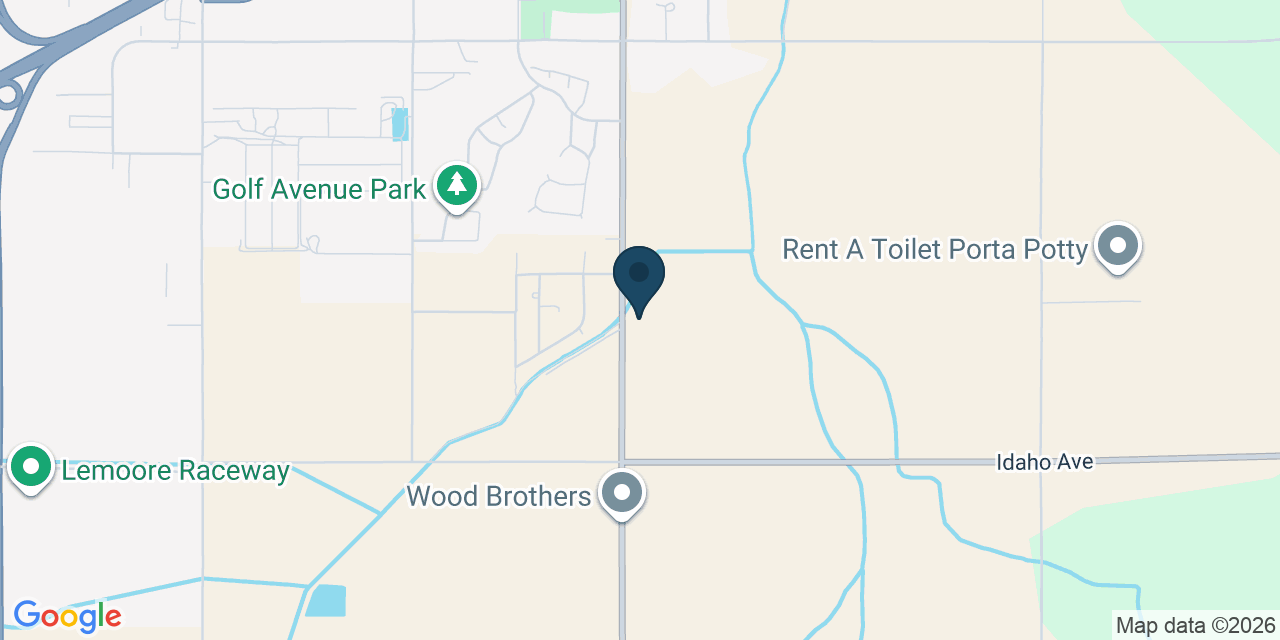 Map showing Lemoore, Kings County, CA