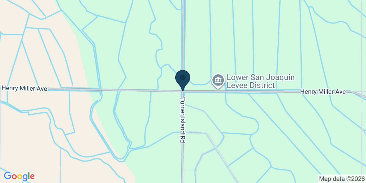 Map showing Merced County, CA
