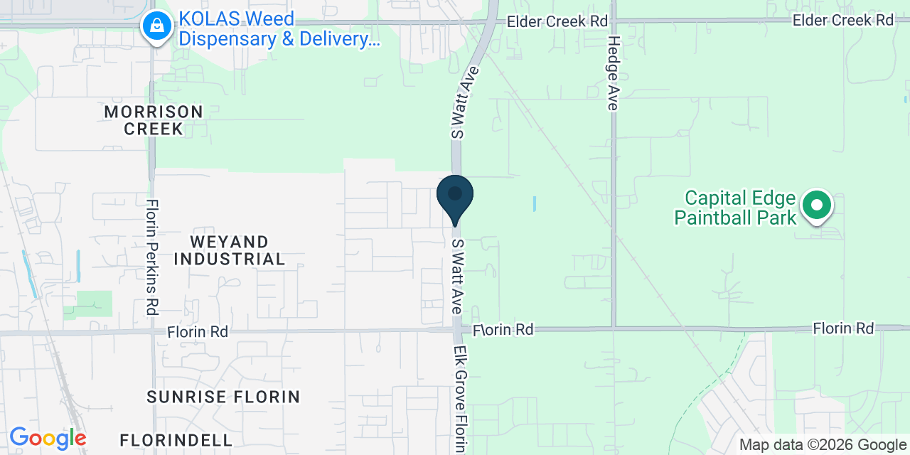 Map showing Florin, Sacramento County, CA