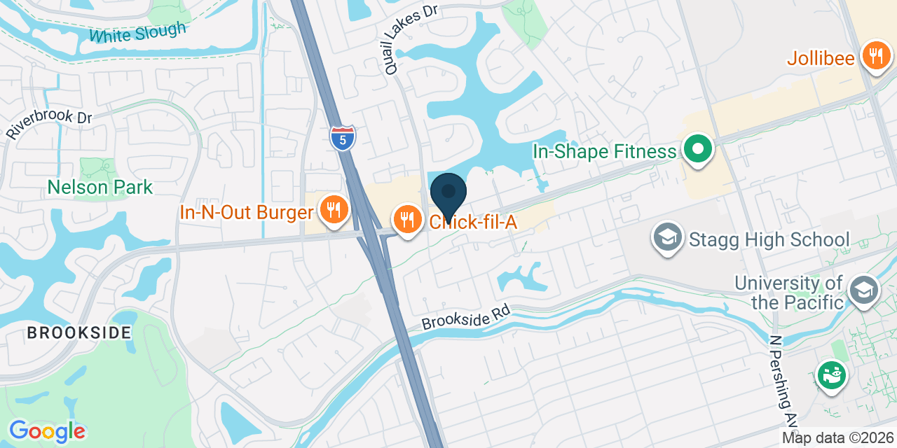 Map showing Stockton, San Joaquin County, CA