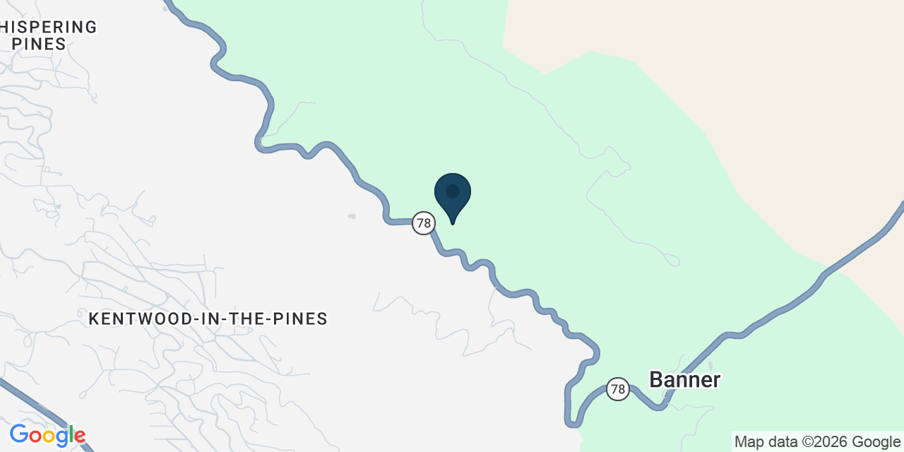 Map showing Julian, San Diego County, CA