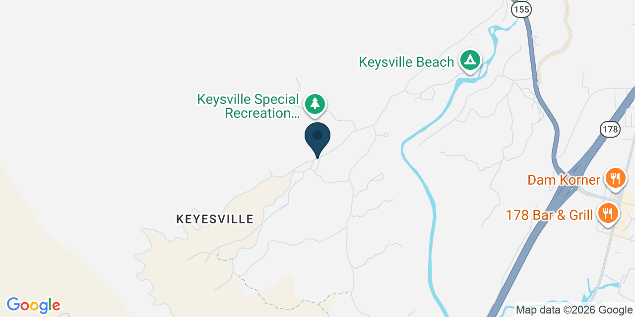 Map showing Kern County, CA
