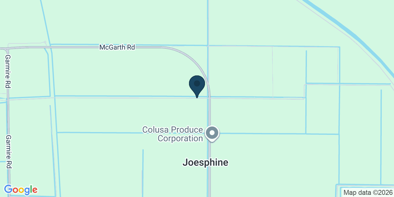 Map showing Sutter County, CA