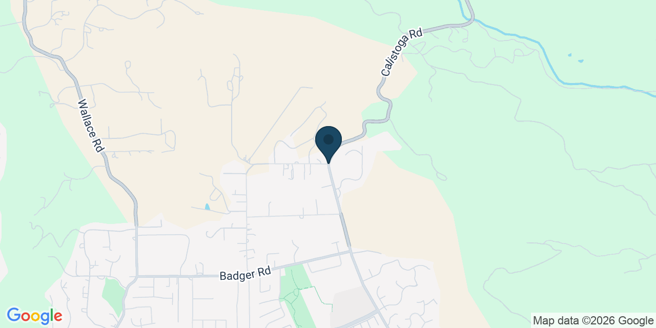 Map showing Sonoma County, CA