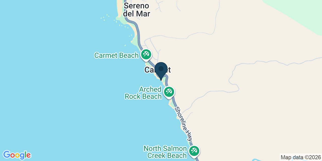 Map showing Sonoma County, CA
