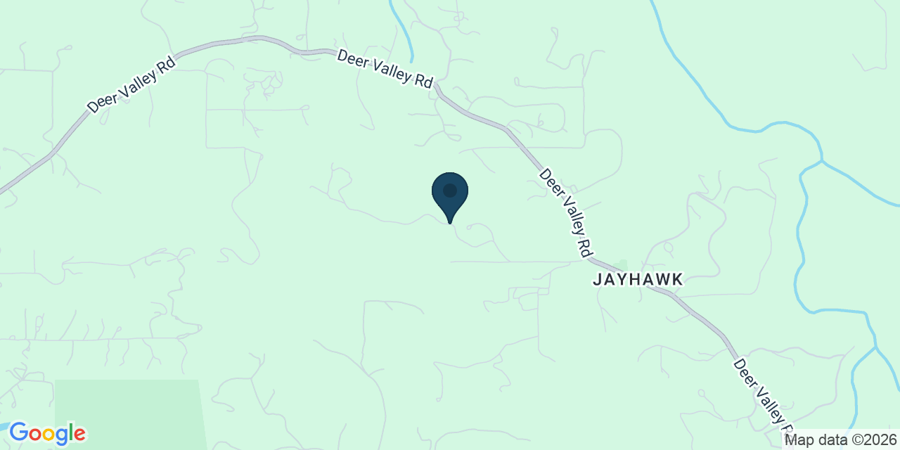 Map showing Rescue, El Dorado County, CA