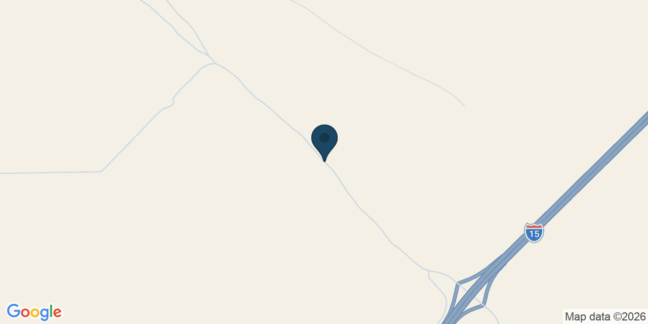 Map showing San Bernardino County, CA