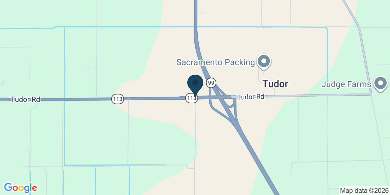 Map showing Sutter County, CA