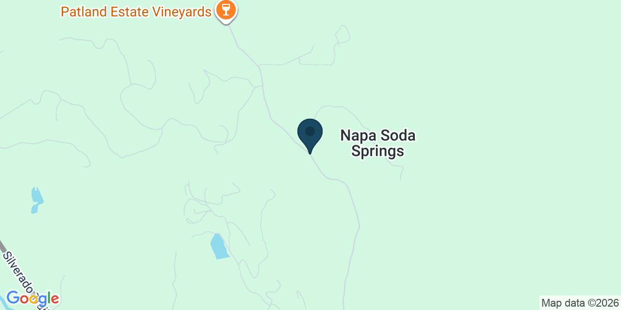 Map showing Napa County, CA
