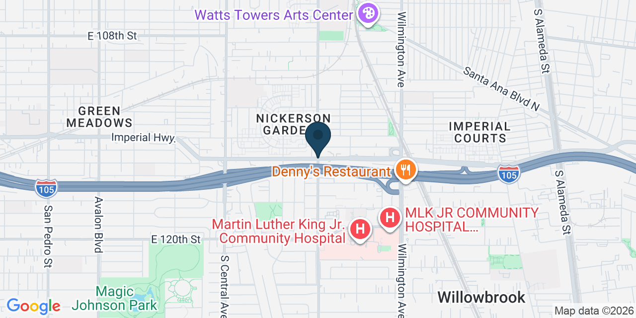 Map showing Los Angeles, Los Angeles County, CA