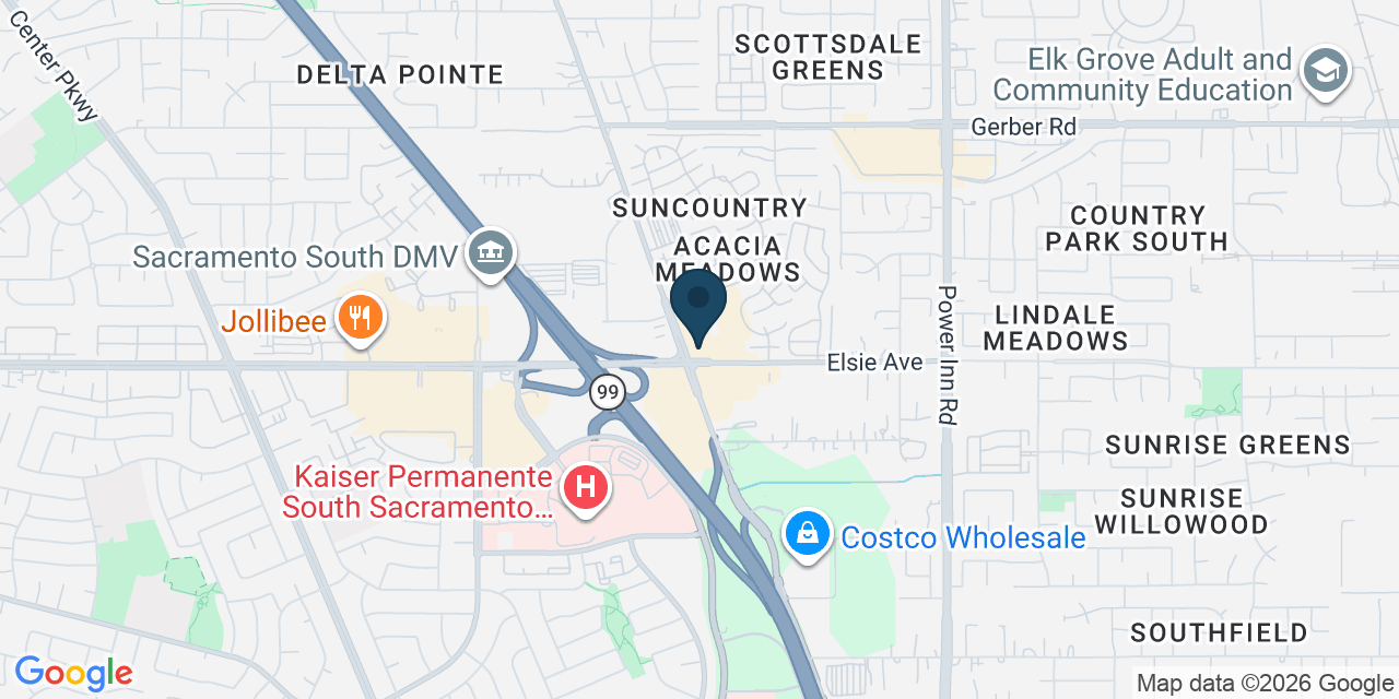 Map showing Sacramento, Sacramento County, CA