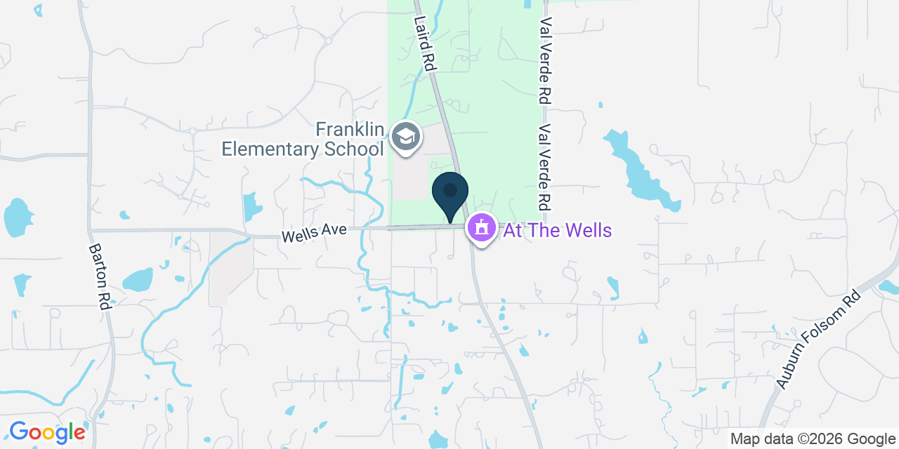 Map showing Loomis, Placer County, CA