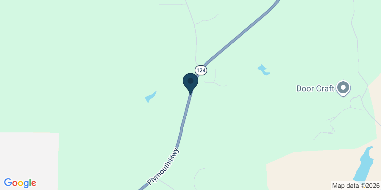 Map showing Amador County, CA