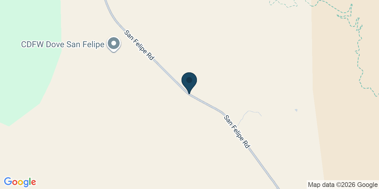 Map showing Warner Springs, San Diego County, CA