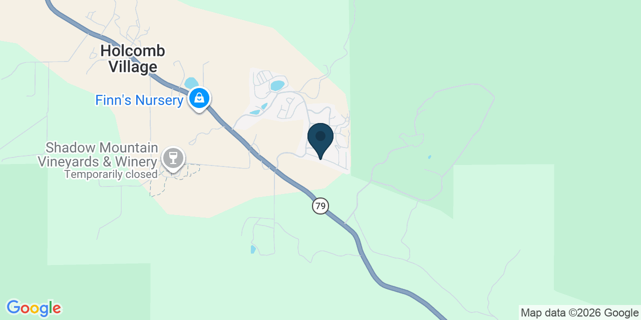 Map showing Warner Springs, San Diego County, CA