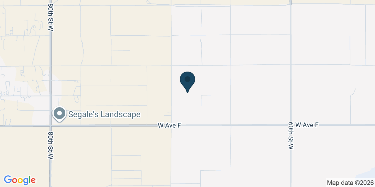 Map showing Lancaster, Los Angeles County, CA