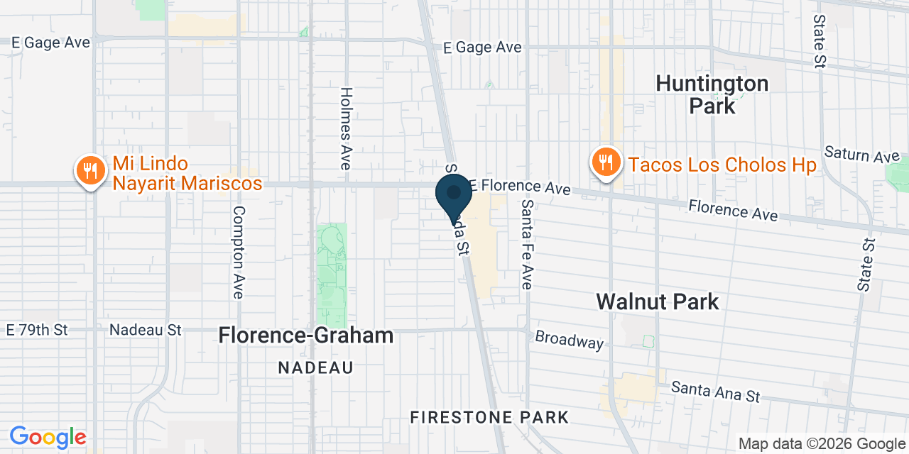 Map showing Los Angeles, Los Angeles County, CA