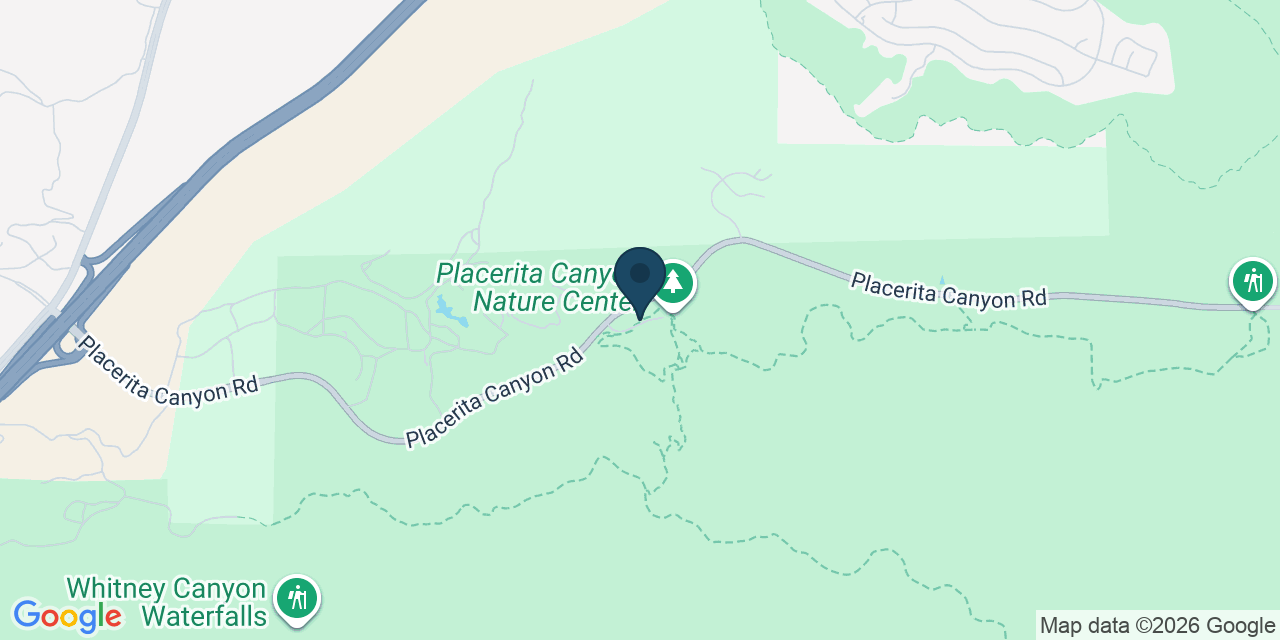 Map showing Newhall, Los Angeles County, CA