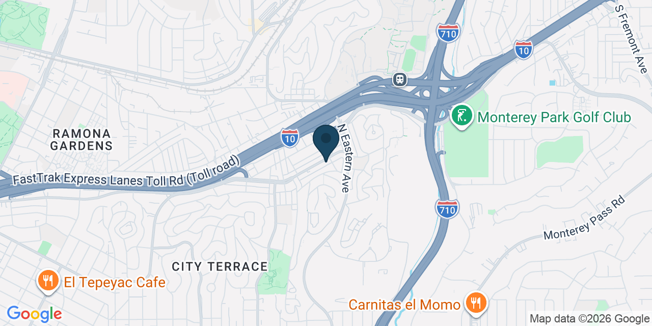 Map showing Los Angeles, Los Angeles County, CA