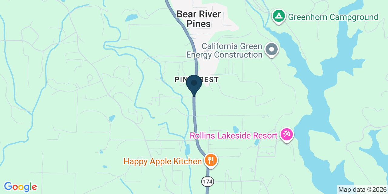 Map showing Chicago Park, Nevada County, CA