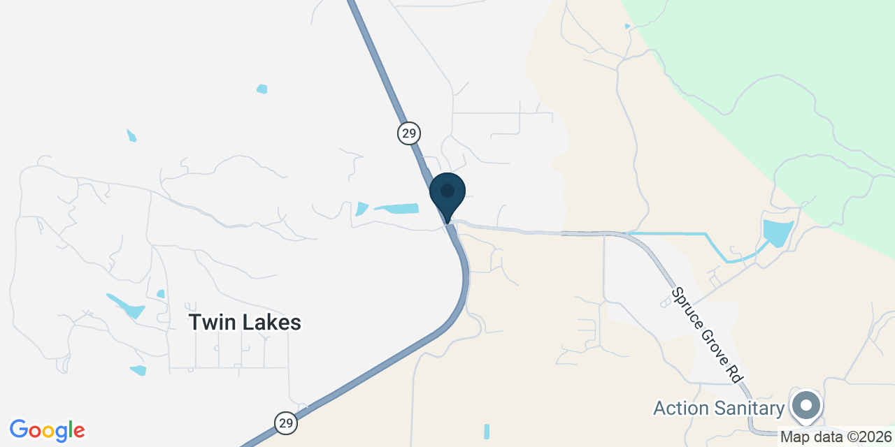 Map showing Lake County, CA