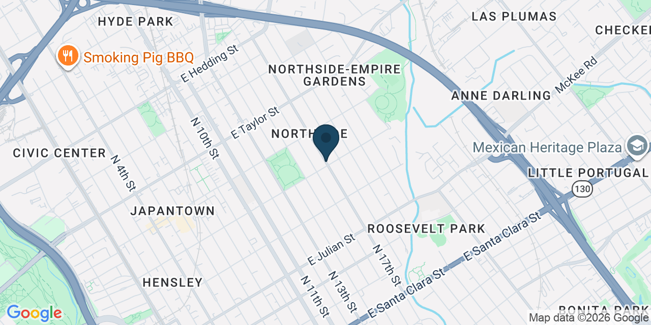 Map showing San Jose, Santa Clara County, CA