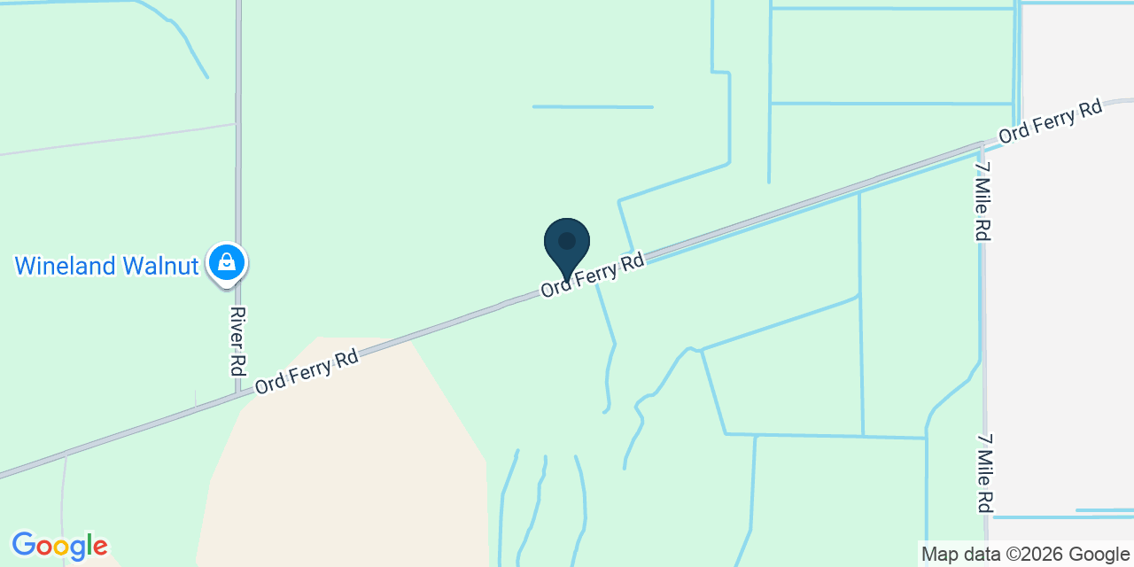 Map showing California