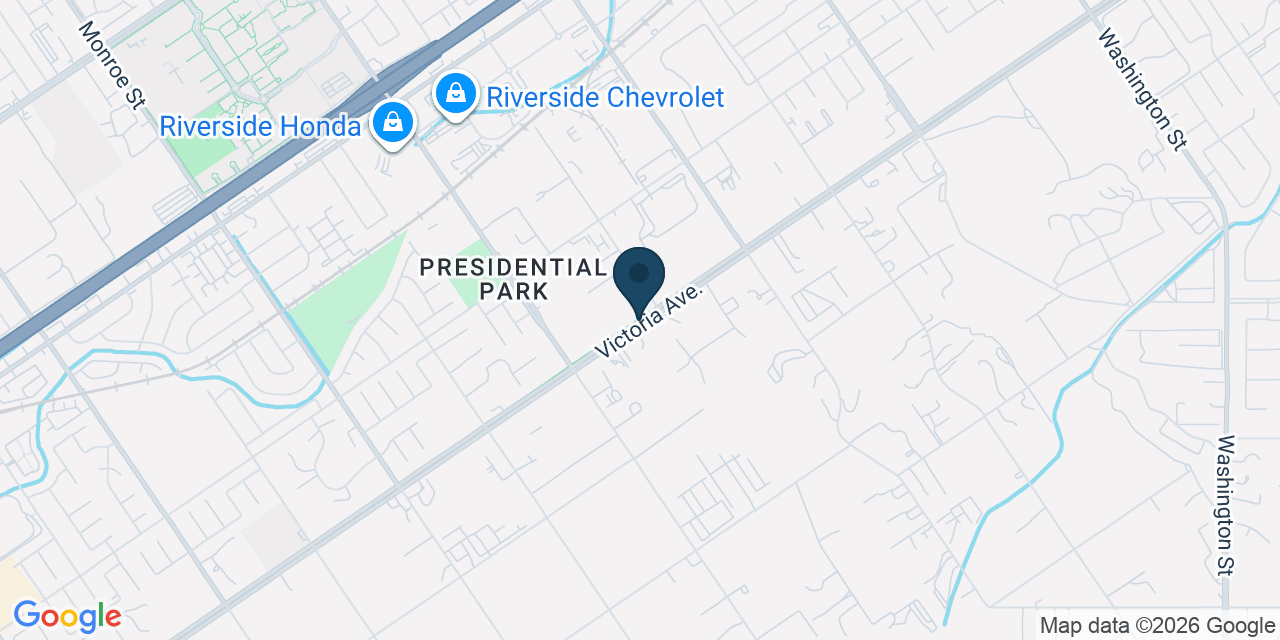 Map showing Riverside County, CA