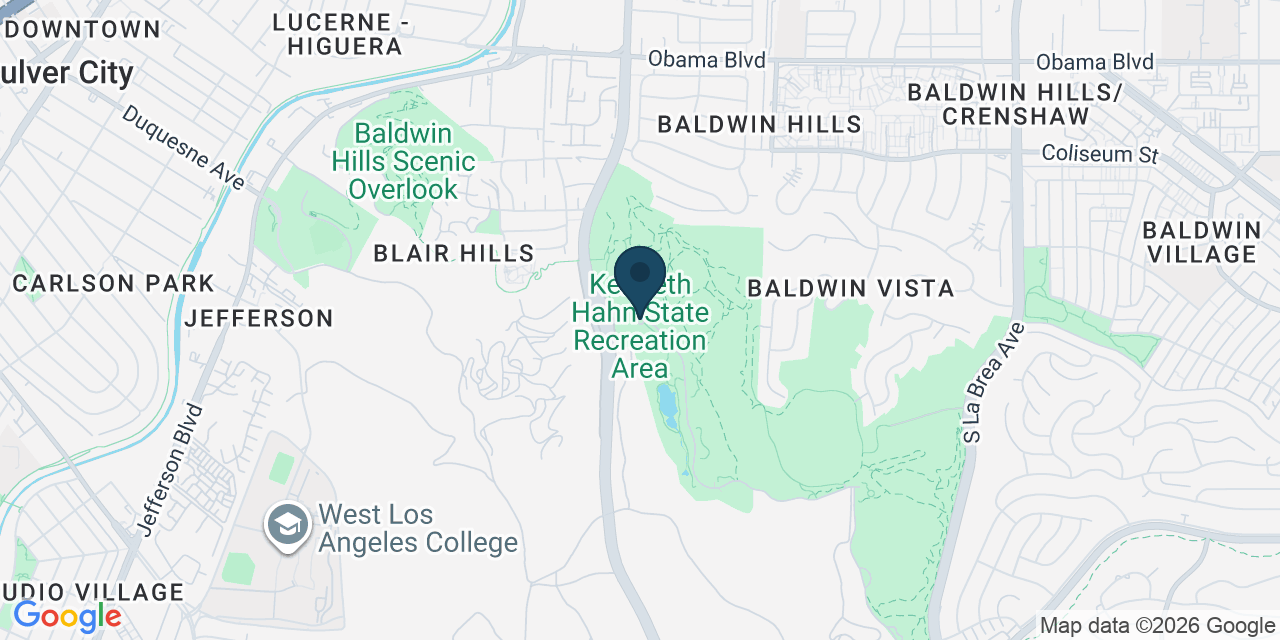 Map showing Los Angeles, Los Angeles County, CA
