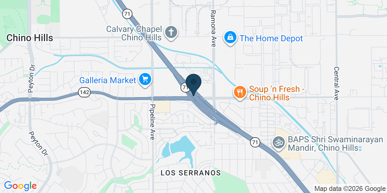 Map showing California