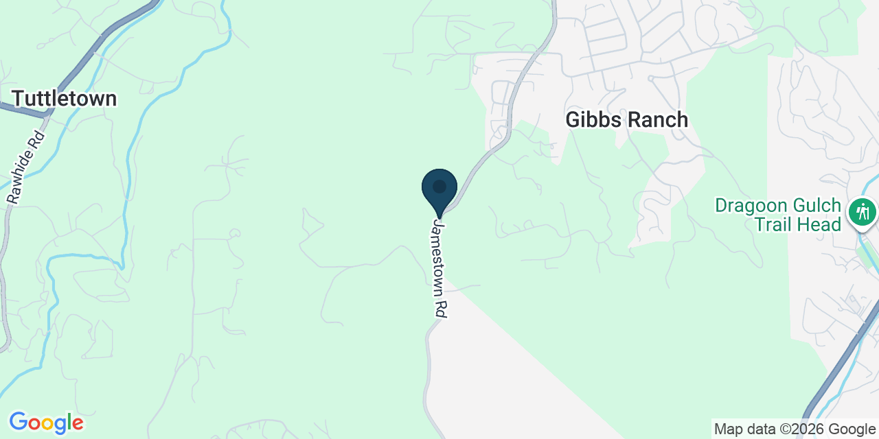 Map showing Sonora, Tuolumne County, CA