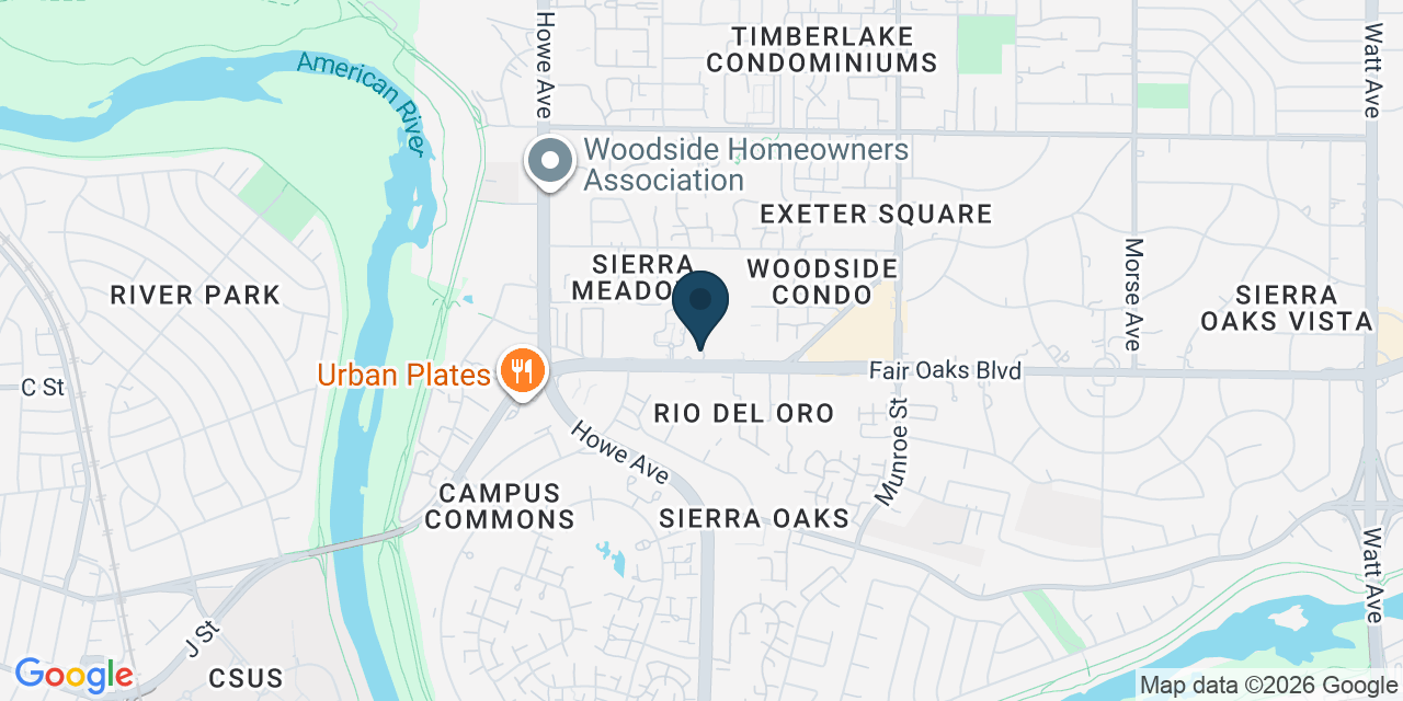 Map showing Sacramento, Sacramento County, CA