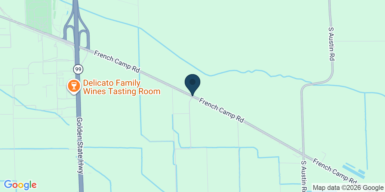 Map showing San Joaquin County, CA