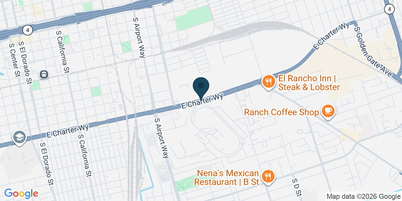 Map showing San Joaquin County, CA