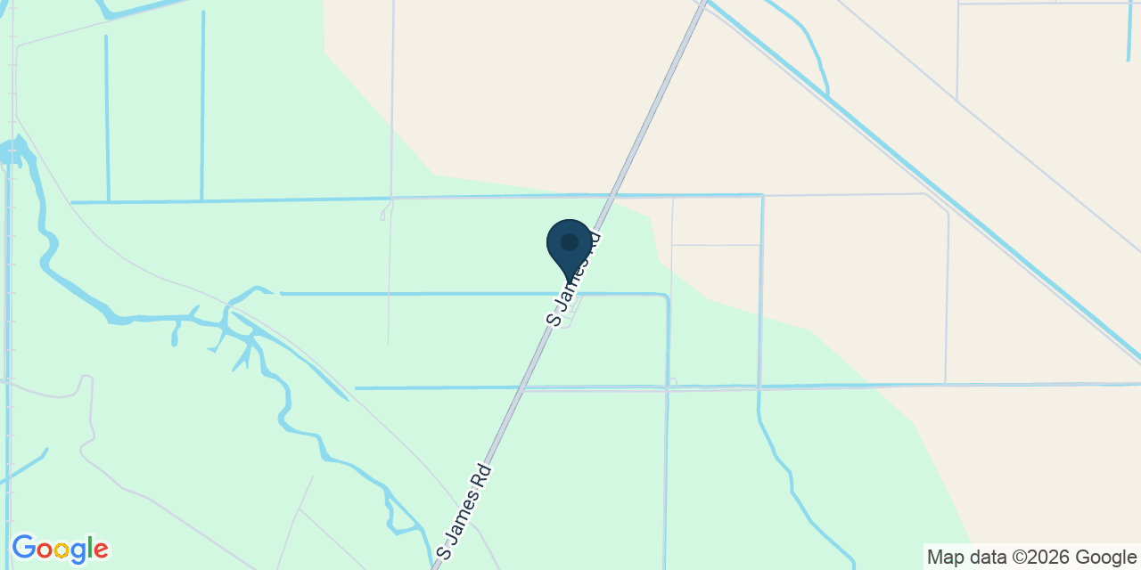 Map showing Fresno County, CA