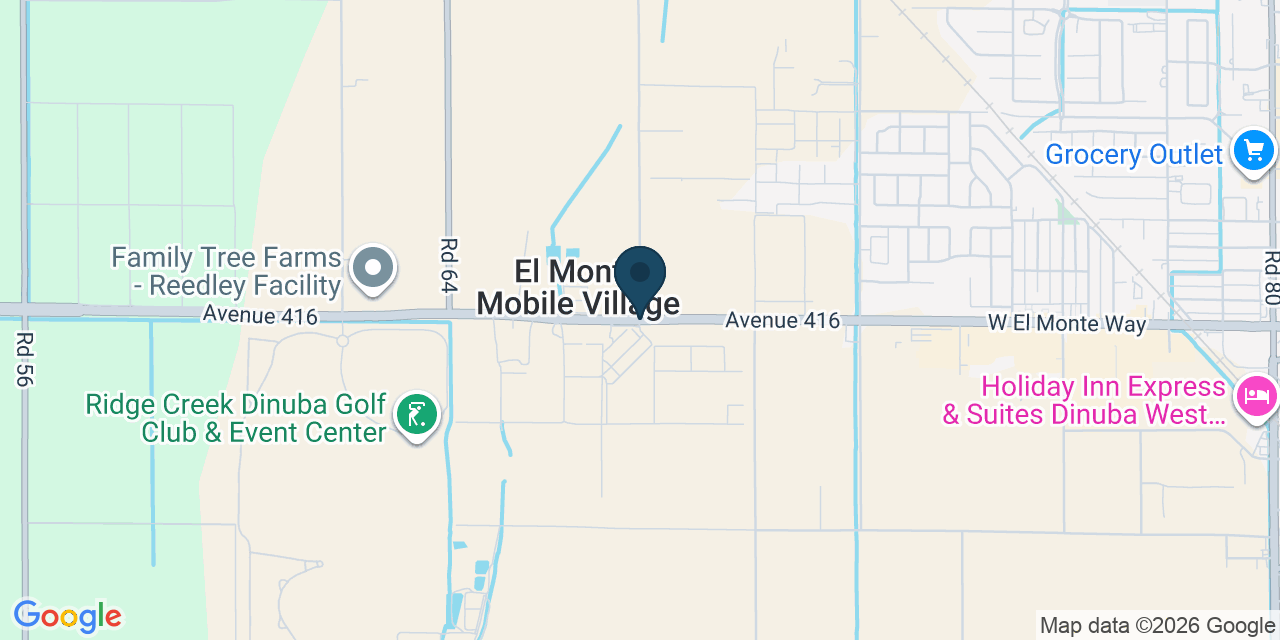 Map showing Tulare County, CA