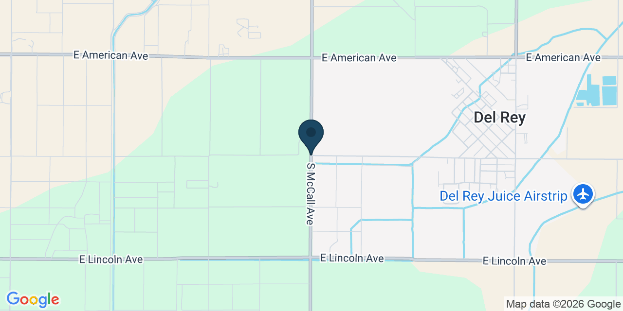 Map showing Fresno County, CA