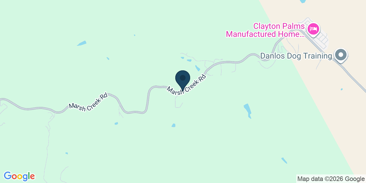 Map showing Contra Costa County, CA