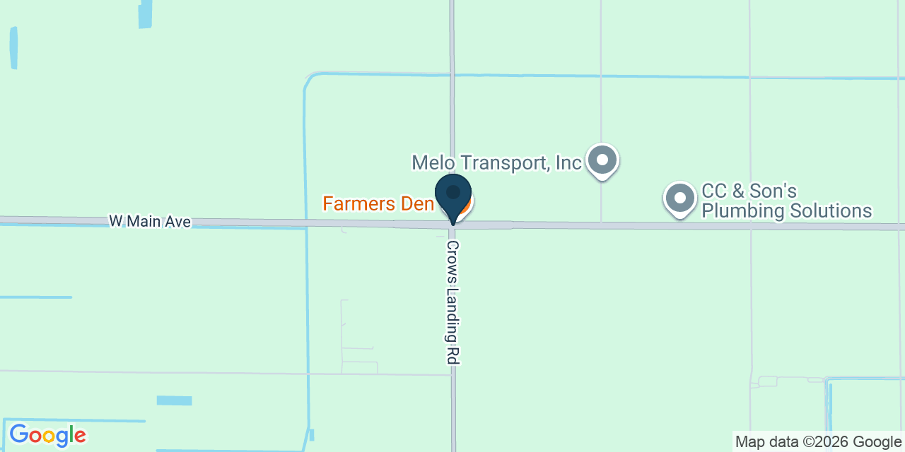 Map showing Stanislaus County, CA