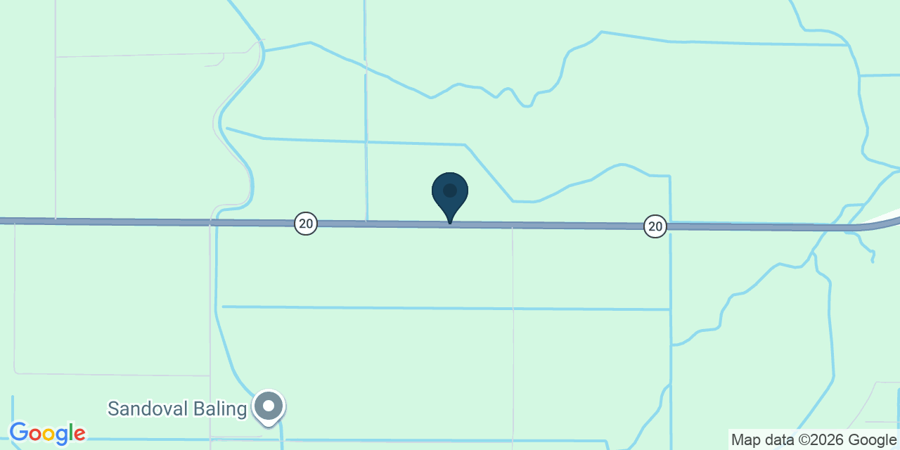 Map showing California