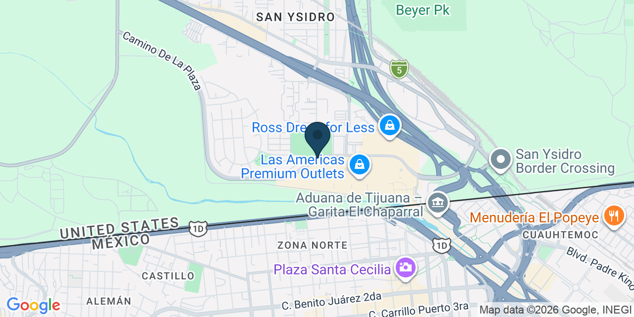 Map showing San Diego, San Diego County, CA