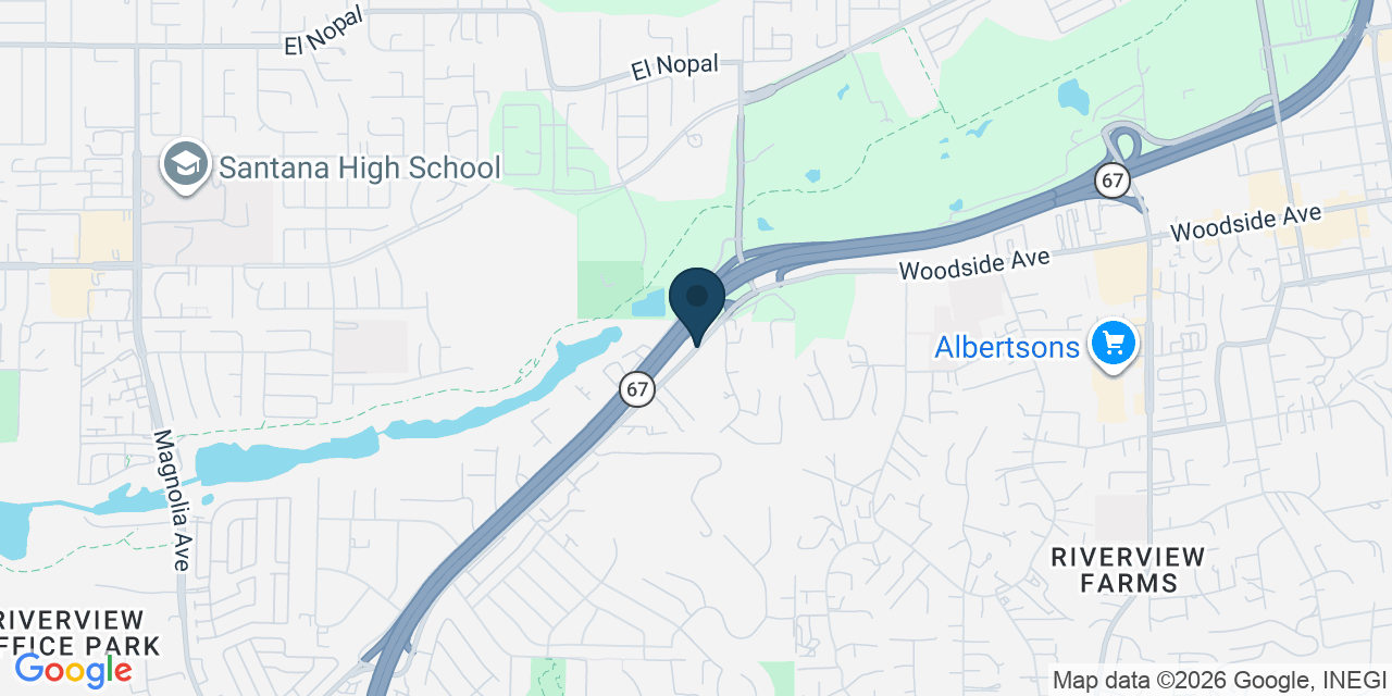 Map showing San Diego County, CA