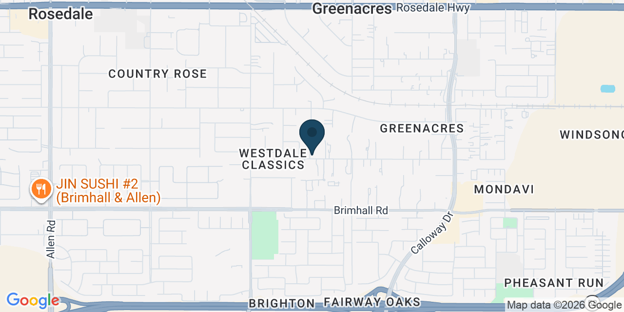 Map showing Bakersfield, Kern County, CA
